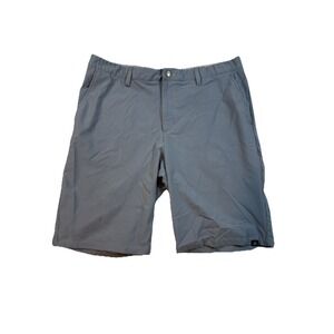 Adidas Blue Plaid Golf Shorts Mens Size 38